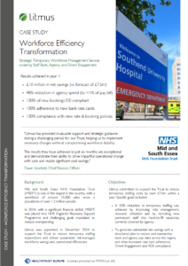 NHS Staff Bank Case Study